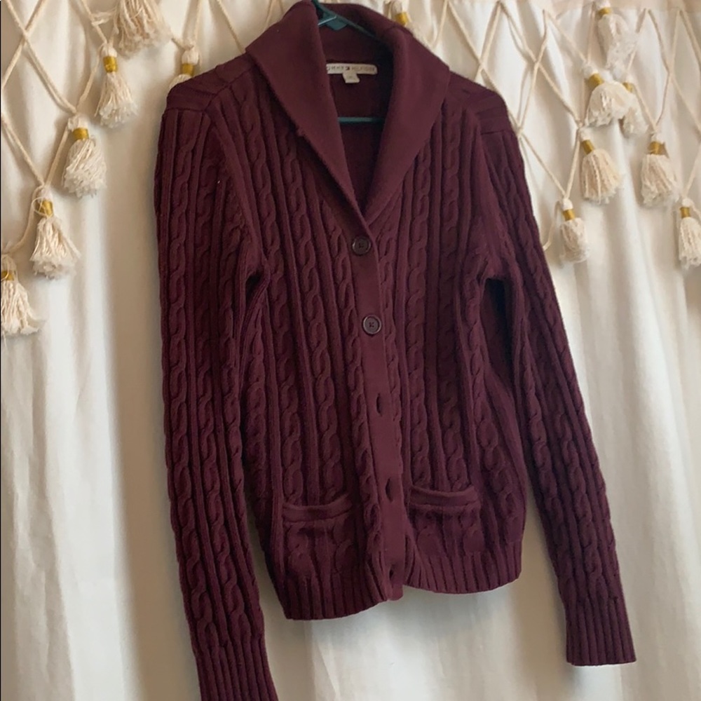 Tommy Hilfiger cable knit sweater